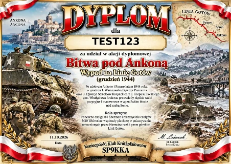 Bitwa pod Ankoną — SP