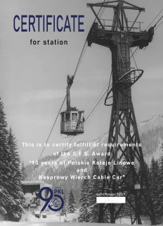 90 lat Polskich Kolei Linowych i Kolei Linowej na Kasprowy Wierch - DX