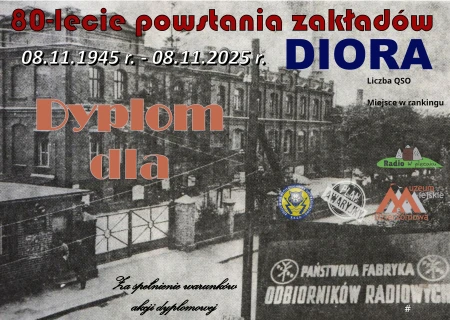 80-lecie powstania zakładów DIORA