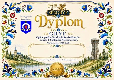 Dyplom złoty