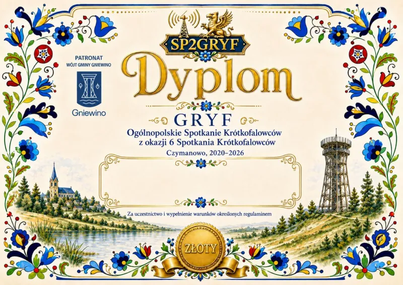 Dyplom złoty