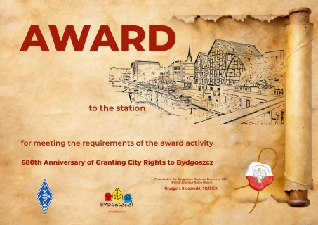 680th Anniversary of Granting City Rights to Bydgoszcz