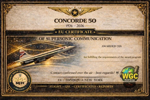 CONCORDE 50 – NADDŹWIĘKOWA ŁĄCZNOŚĆ ( EU )
