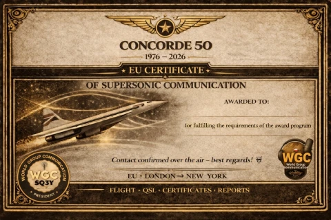 CONCORDE 50 – NADDŹWIĘKOWA ŁĄCZNOŚĆ ( EU )
