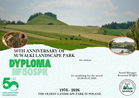 50th Anniversary of Suwałki Landscape Park (EU)