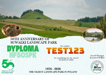 50th Anniversary of Suwałki Landscape Park (Europe)