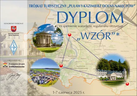 TRÓJKĄT TURYSTYCZNY „PUŁAWY – KAZIMIERZ DOLNY – NAŁĘCZÓW”