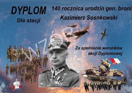 140 Rocznica Urodzin Gen. Broni. Kazimierza Sosnkowskiego