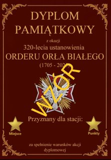 320-lecie ustanowienia Orderu Orła Białego