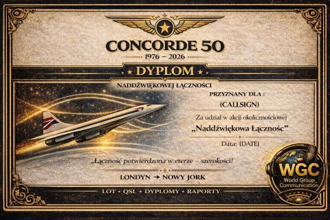 CONCORDE 50 – NADDŹWIĘKOWA ŁĄCZNOŚĆ