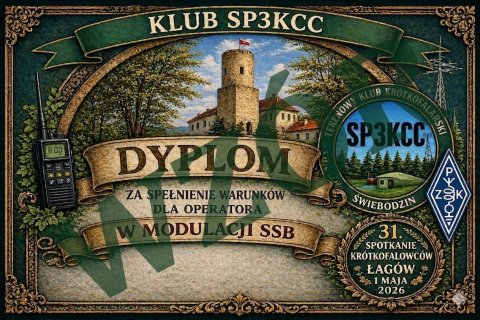 Z okazji 31 Spotkania Krótkofalowców W Łagowie Lubuskim