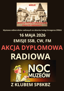 Radiowa Noc Muzeów z Klubem SP8KBZ