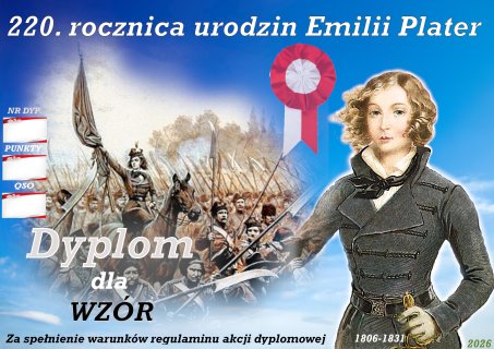 220. rocznica urodzin Emili Plater